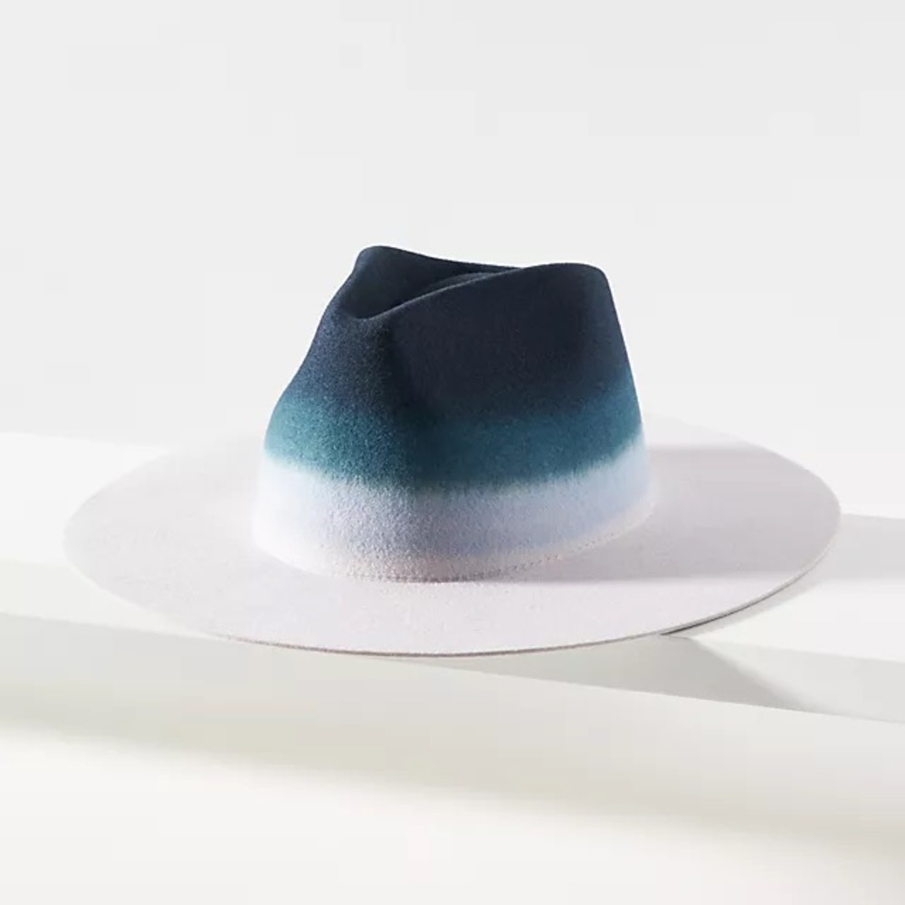Anthropologie WYETH Ombré rancher hat one size